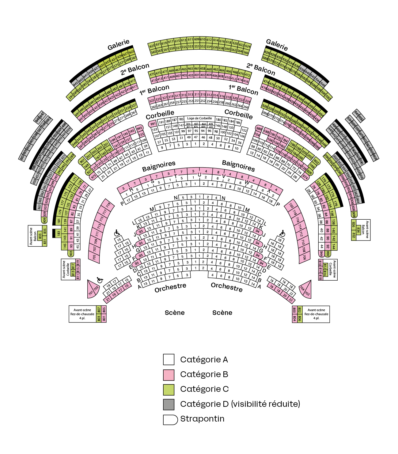 plan salle Richelieu