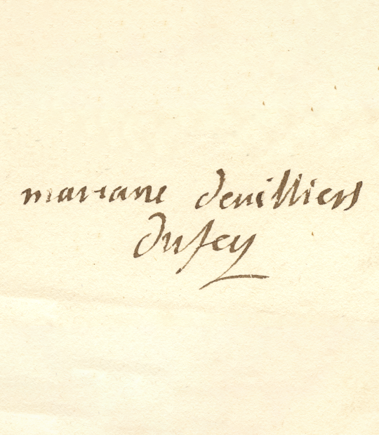 Mademoiselle Du Feÿ