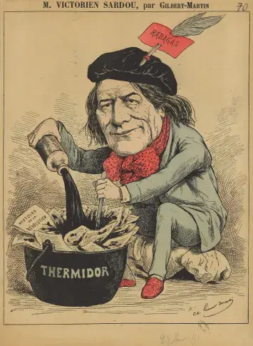 Victorien Sardou, caricature