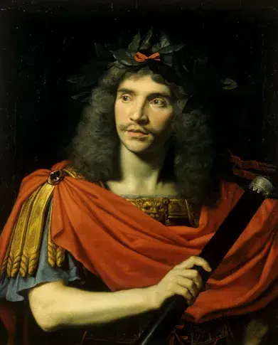 Molière en César ("La Mort de Pompée", Corneille) / Nicolas Mignard