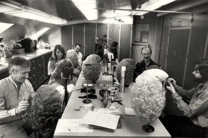 L’atelier des coiffeurs, [1974]