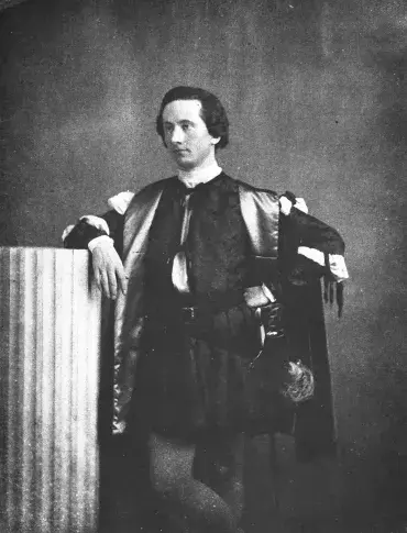 Louis-Arsène Delaunay, photographie de Vallou de Villeneuve
