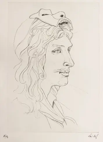 Molière / dessin d'Eric Ruf