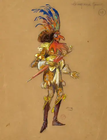 Le Sicilien ou L’Amour peintre, 1921, le Coq