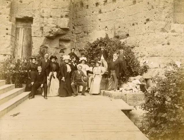 La troupe de la Comédie-Française au Théâtre antique d’Orange