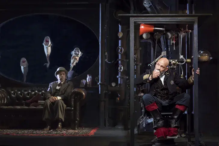 « 20 000 lieues sous les mers » de Jules Verne, adapté et mis en scène par Valérie Lesort et Christian Hecq, Théâtre du Vieux-Colombier, 2015