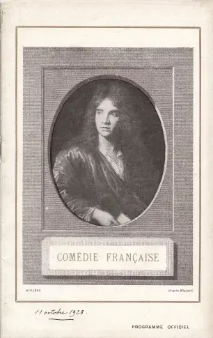 Programme du 11 octobre 1928
