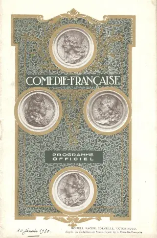 Programme du 30 janvier 1930