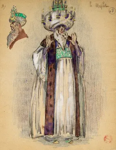 Le Bourgeois gentilhomme, 1938, le Muphti