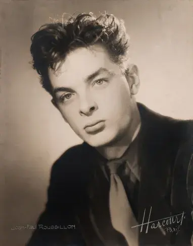 Jean-Paul Roussillon, sociétaire de la Comédie-Française de 1960 à 1981. Photographie du Studio Harcourt