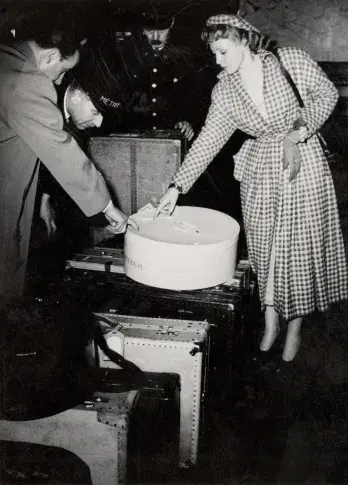Tournée de la Comédie-Française à Bruxelles en 1948 (photo. Presse Univers)