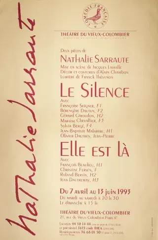 Affiche d’avril-juin 1993