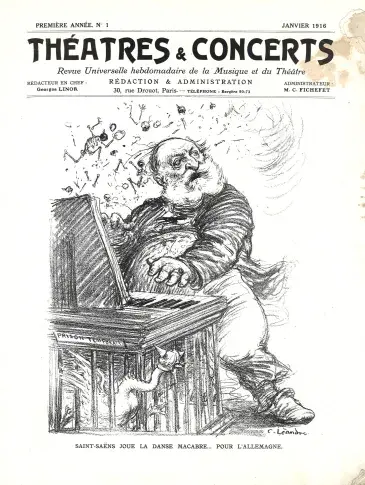 Saint-Saëns jouant la danse macabre