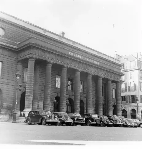 La Comédie-Française, salle Luxembourg, dans les années 1950