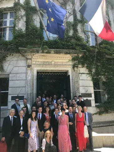 Tournée à New York, juillet 2018. "Les Damnés" d'après le scénario de Luchino Visconti, Nicola Badalucco et Enrico Medioli, Ambassade (photographie Andrea Burciu-Ballen)
