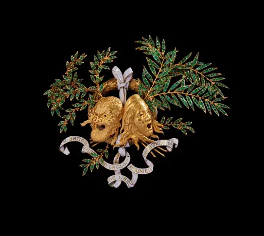 Broche en hommage à Sarah Bernhardt, par René Lalique, 1896