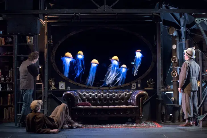 « 20000 lieues sous les mers » d'après Jules Verne,	adaptation et mise en scène de Christian Hecq et Valérie Lesort, Théâtre du Vieux-Colombier, 2016