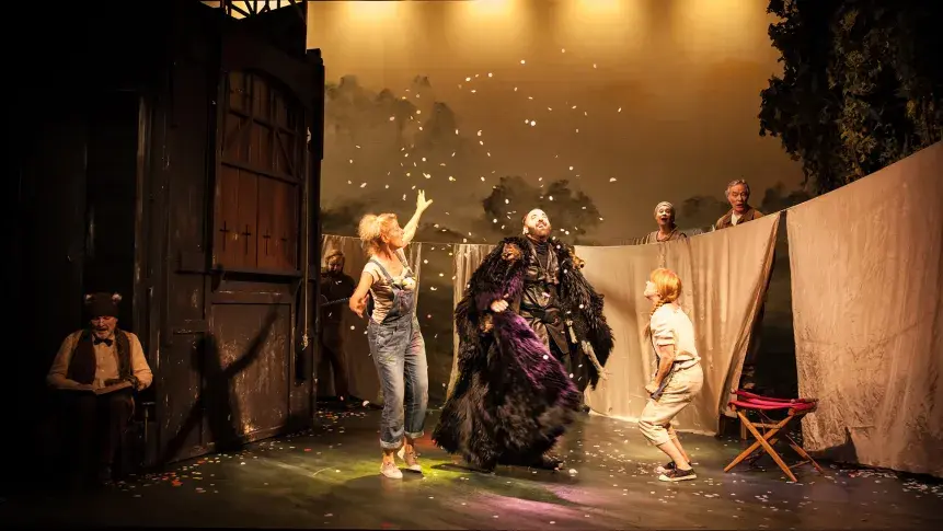 « Le Cerf et le Chien » de Marcel Aymé, mise en scène de Véronique Vella, Studio-Théâtre, 2016