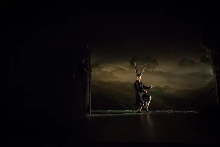« Le Cerf et le Chien » de Marcel Aymé, mise en scène de Véronique Vella, Studio-Théâtre, 2016
