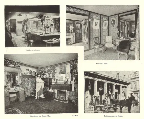 Le Panorama : incendie de la salle Richelieu, 1900