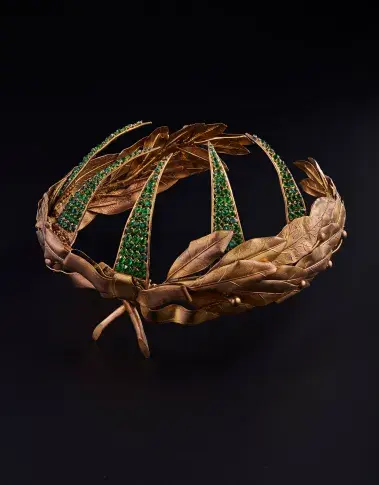 Couronne d’Édouard de Max en Néron (« Britannicus » de Jean Racine), 1915