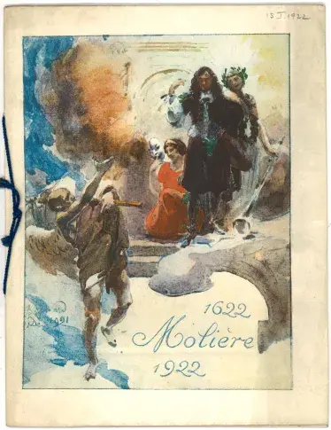 Programme du Tricentenaire de la naissance de Molière