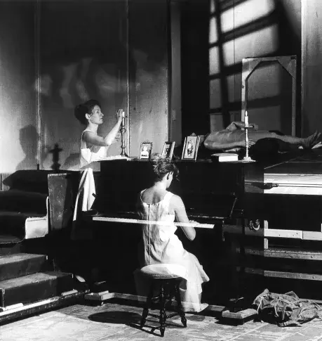 « Danse de mort » d’August Strindberg, mise en scène et lumière de Matthias Langhoff, Salle Richelieu, 1996