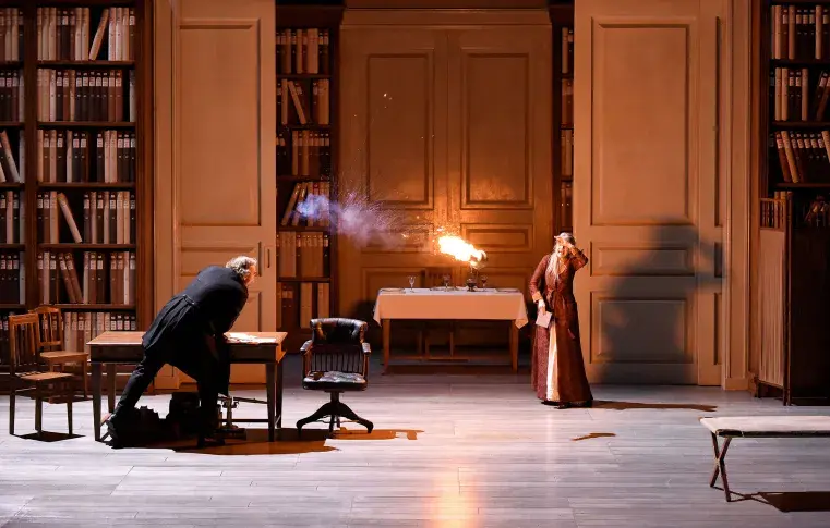 « Père » d’August Strindberg, mise en scène d'Arnaud Desplechin, Salle Richelieu, 2015
